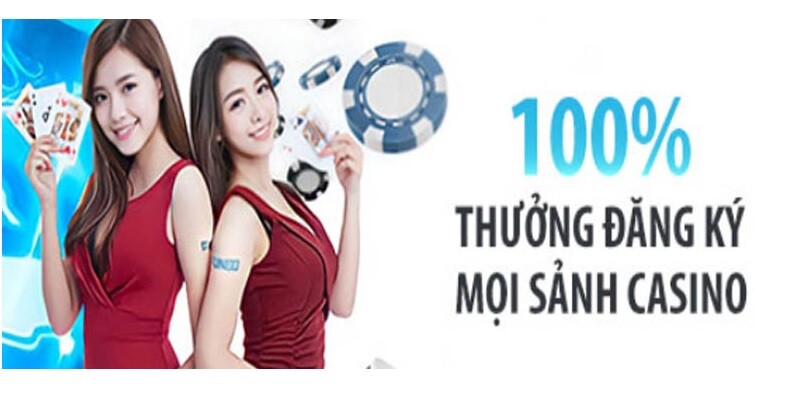 Nhận thưởng 100% khi chơi casino tại Fun88